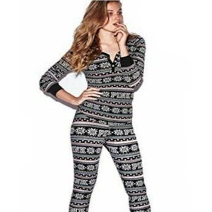 Victoria’s Secret PINK Fair Isle Thermal Top